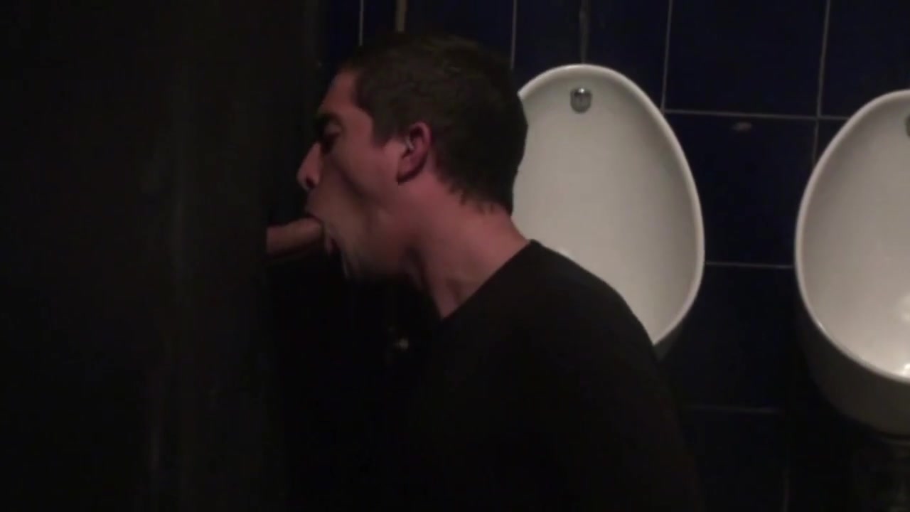 Fucked in glory hole sin pubic bathroom - CrunchBoy
