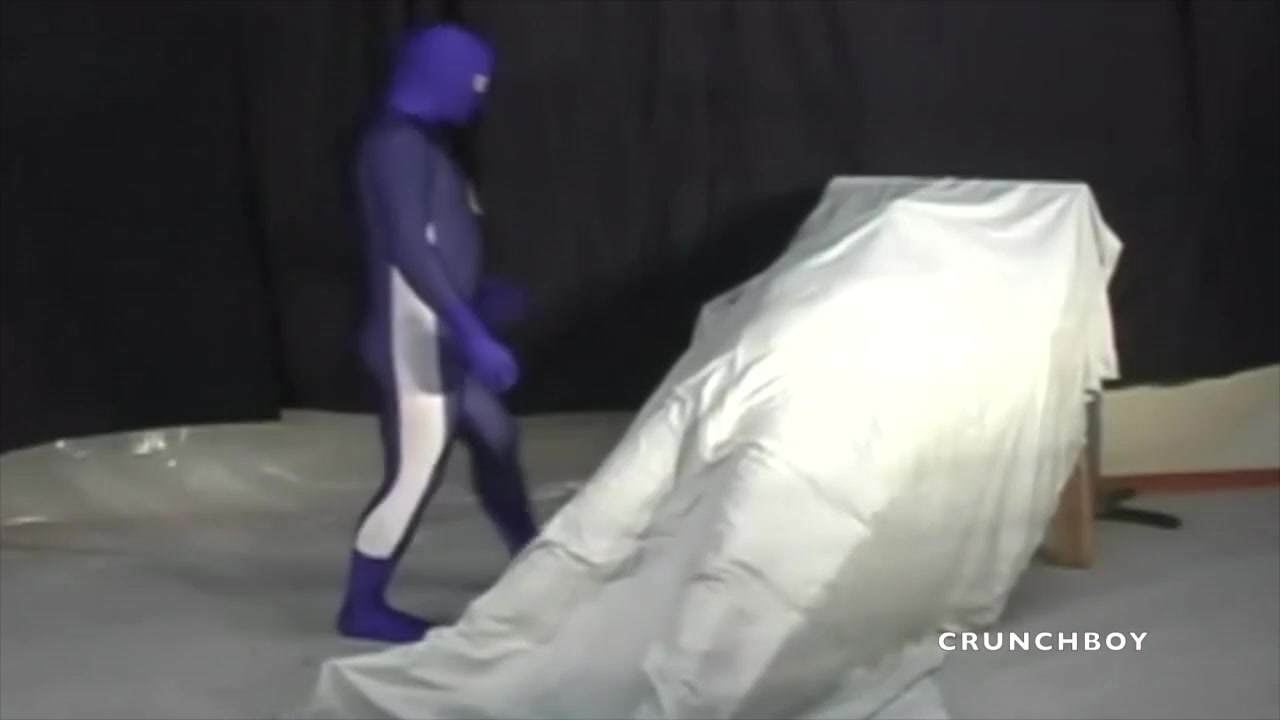fetish sex with super hero clothes - CrunchBoy