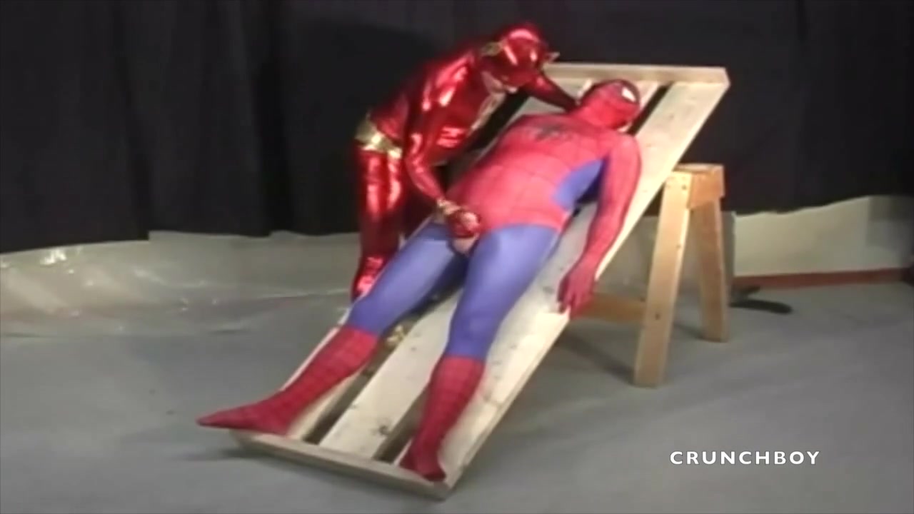 fetish sex with super hero clothes - CrunchBoy