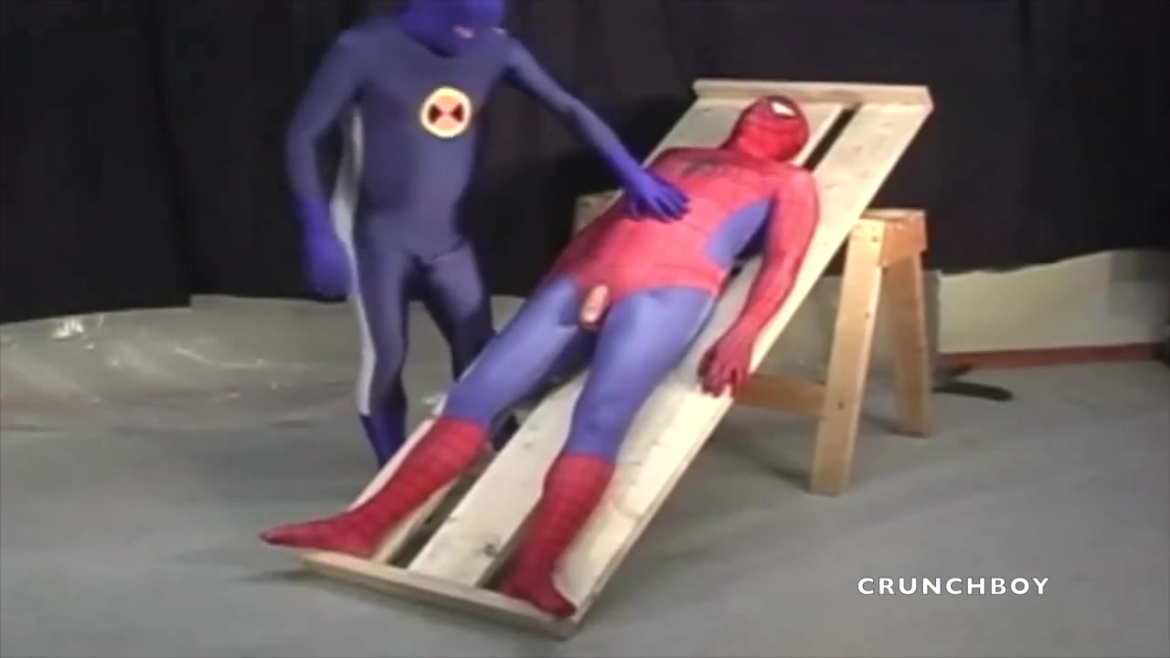 fetish sex with super hero clothes - CrunchBoy