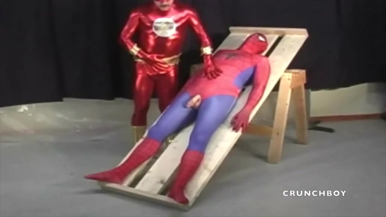 fetish sex with super hero clothes - CrunchBoy
