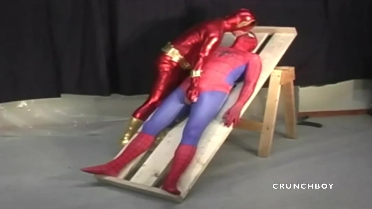 fetish sex with super hero clothes - CrunchBoy