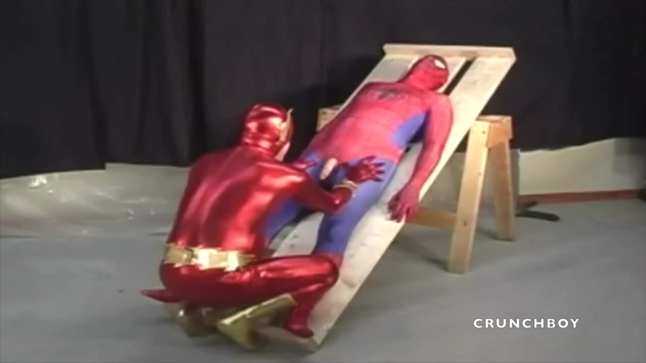 fetish sex with super hero clothes - CrunchBoy
