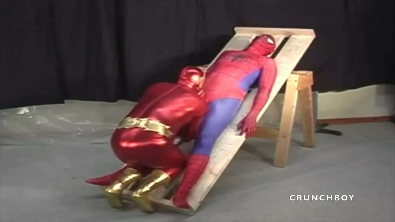 fetish sex with super hero clothes - CrunchBoy