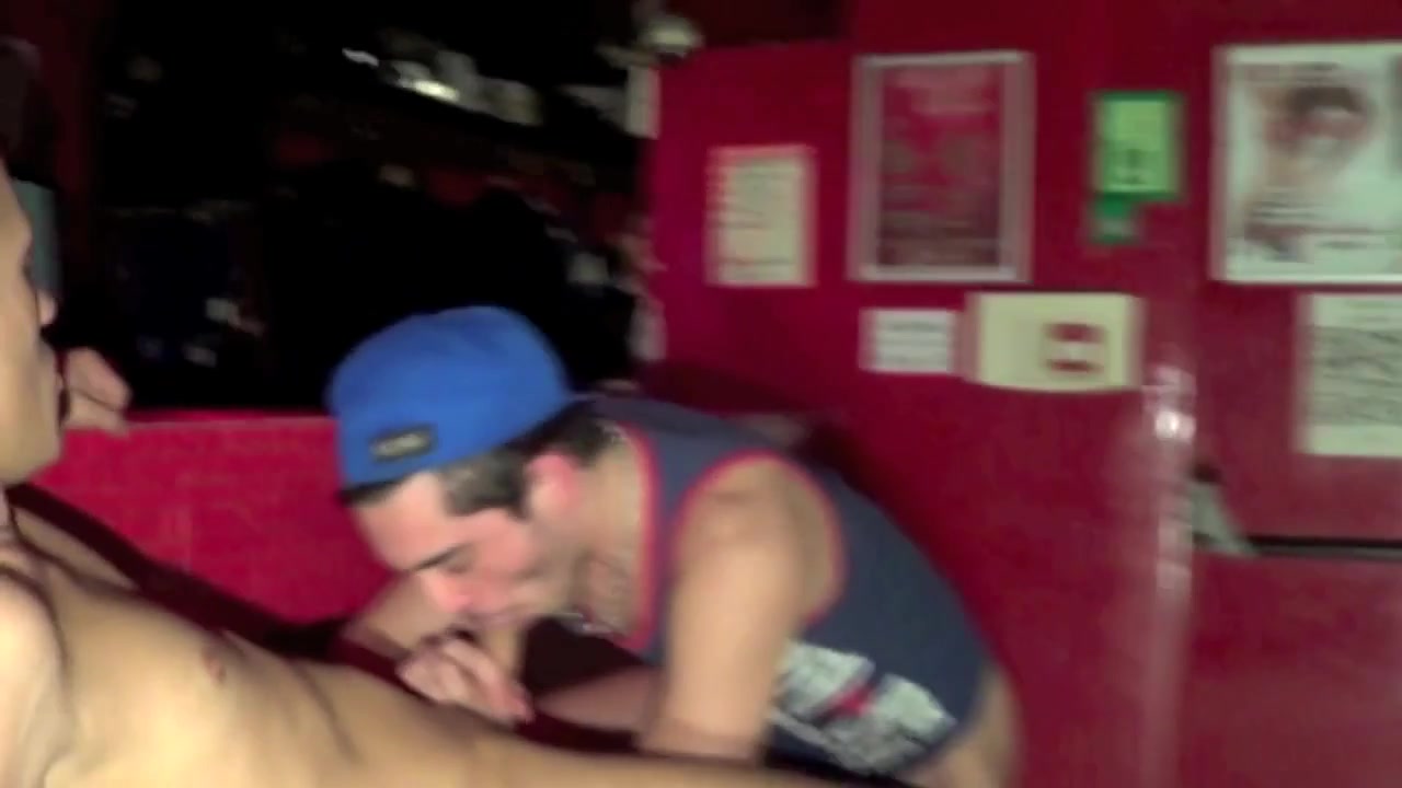 Arab fucked by Juan Perez in a bar - CrunchBoy