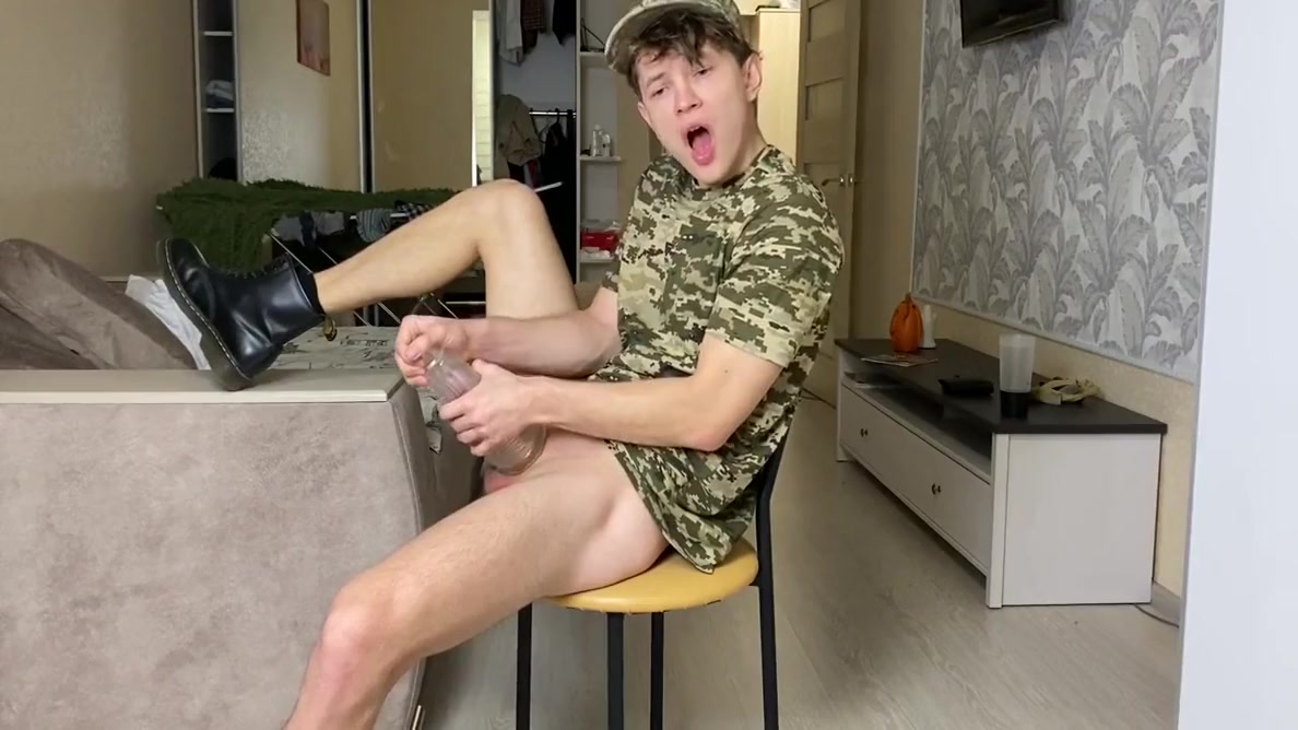 Gay Boy In Bick Dick Young Soldier Borrowed A Flashlight From His Army