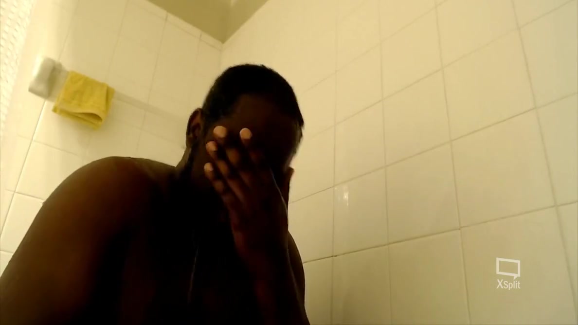 Mr. Dark Espresso Take A Shower With Sexy Songs Playing