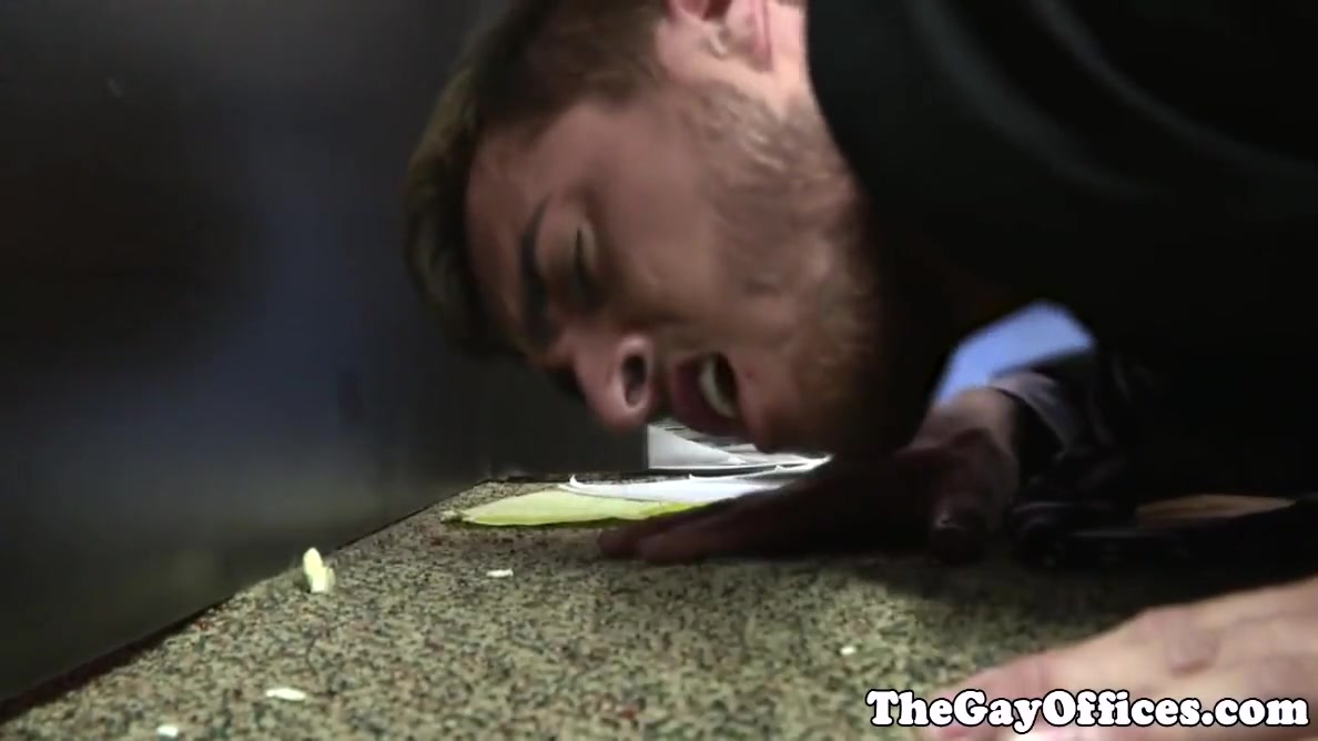Gaysex Office Lad Drilled Deeply Scene 2