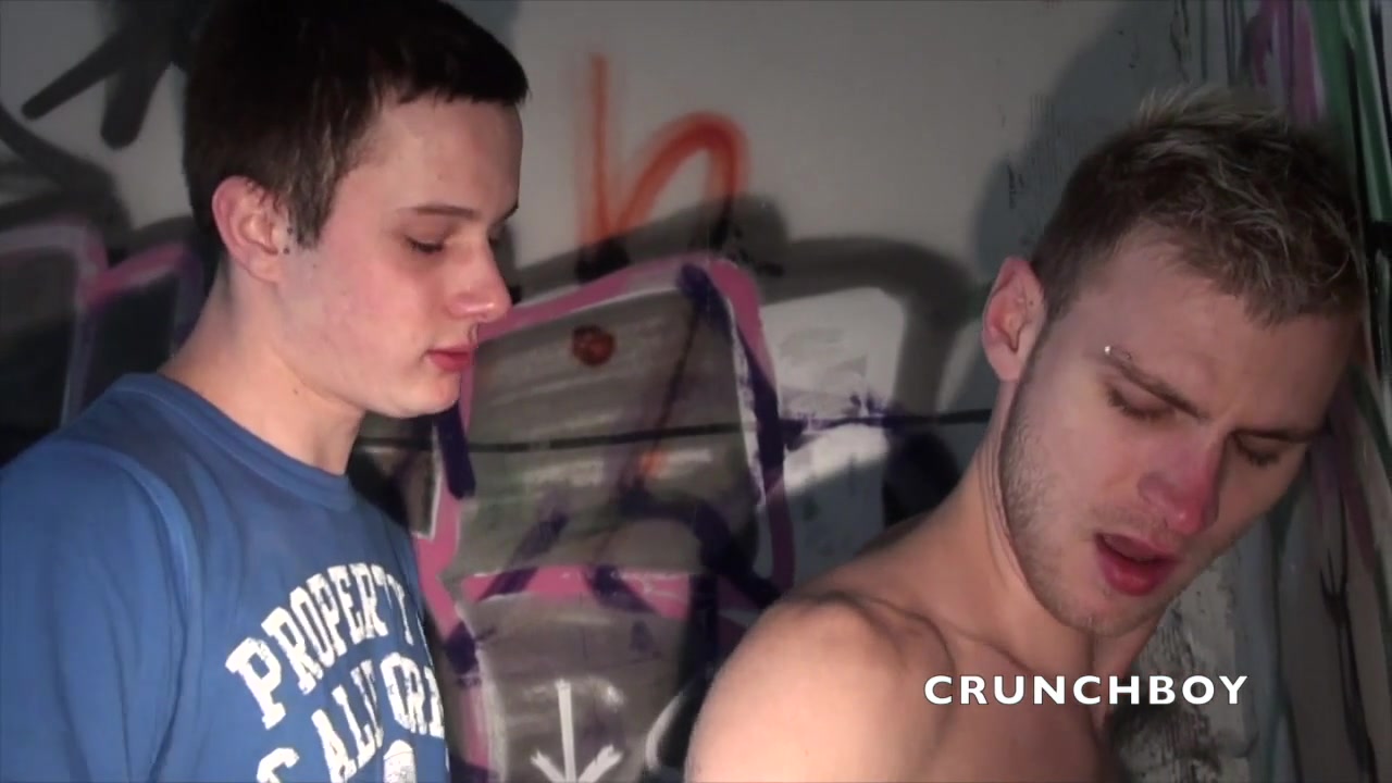 French twink fucked by straight blond military twink - CrunchBoy