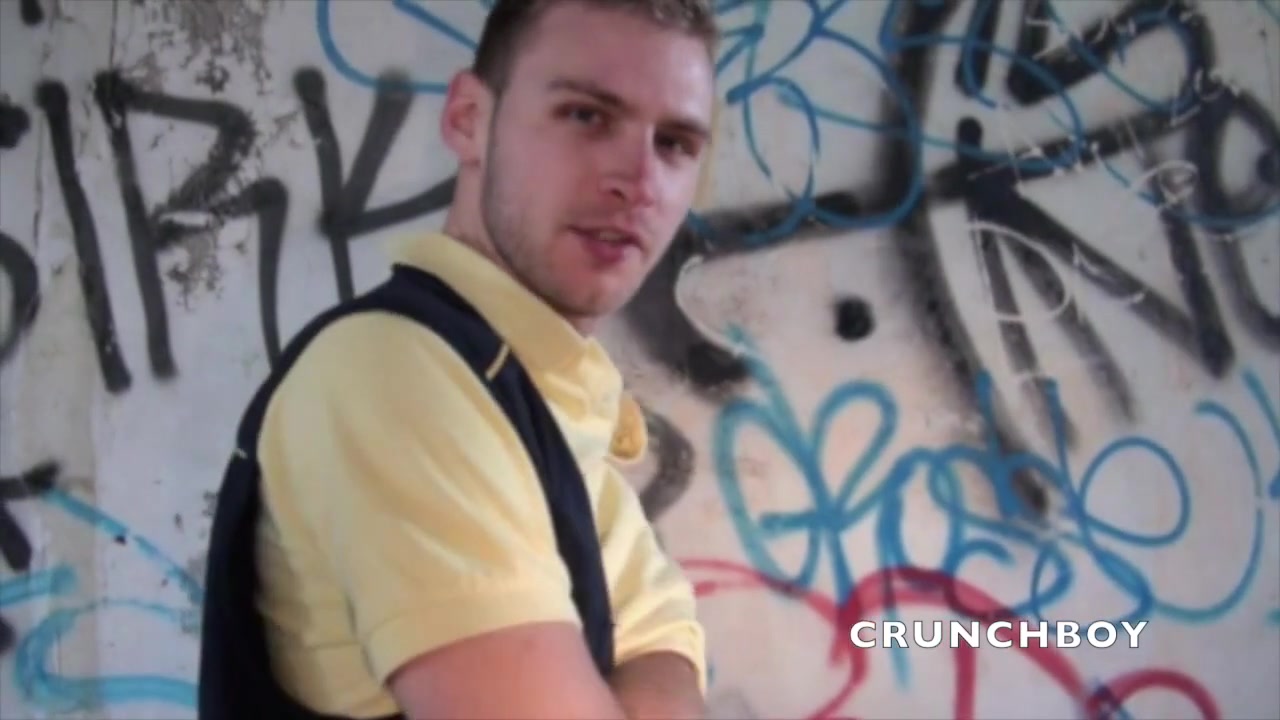 Twink fucked the post man outdoor - CrunchBoy