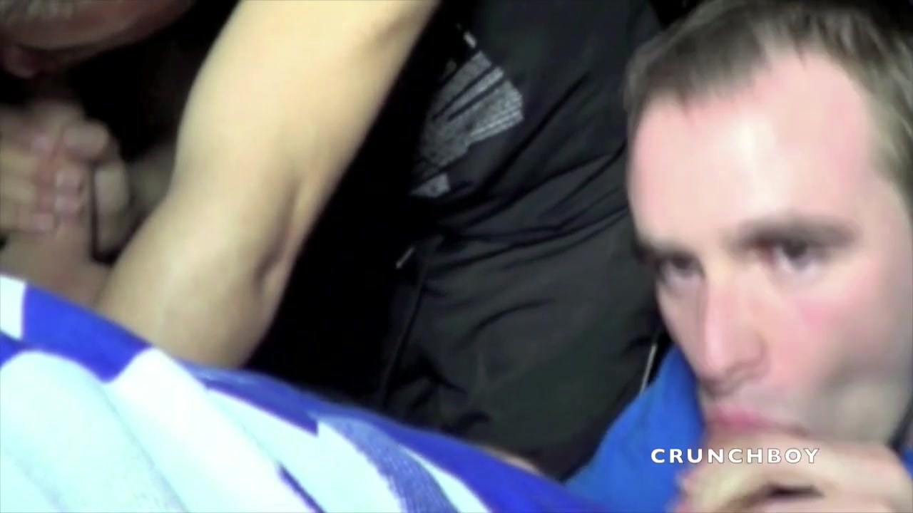 Gang bang blow job in cruising - CrunchBoy