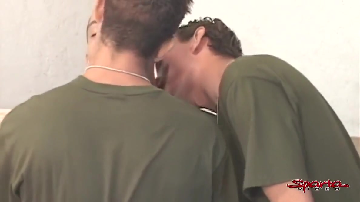Soldier Gets His Tight Ass Fucked By Two Army Jocks!