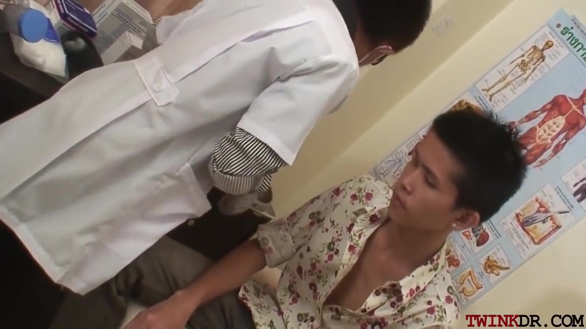 Slim Asian Rimmed And Breeded By Doctor After Exam And Bj
