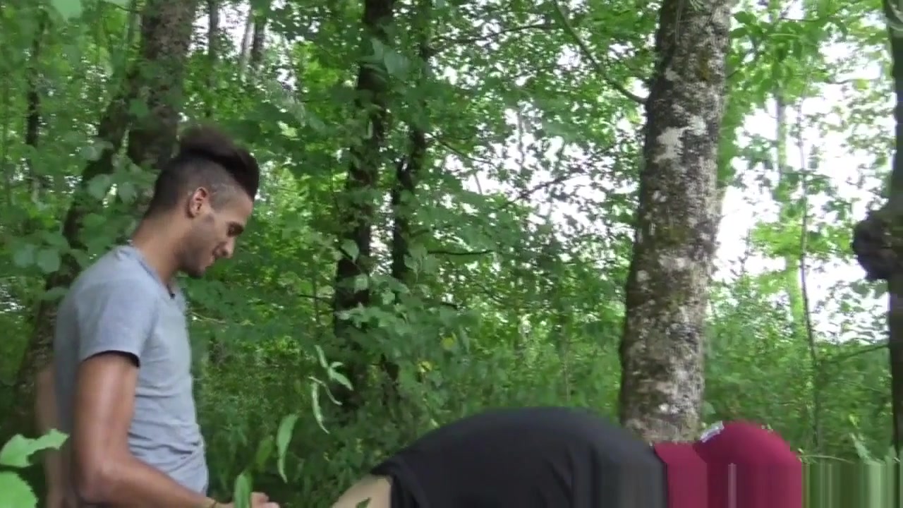 Juan Perez used raw in exhibit forest cruising by top ebony - PrivateClubBigCock