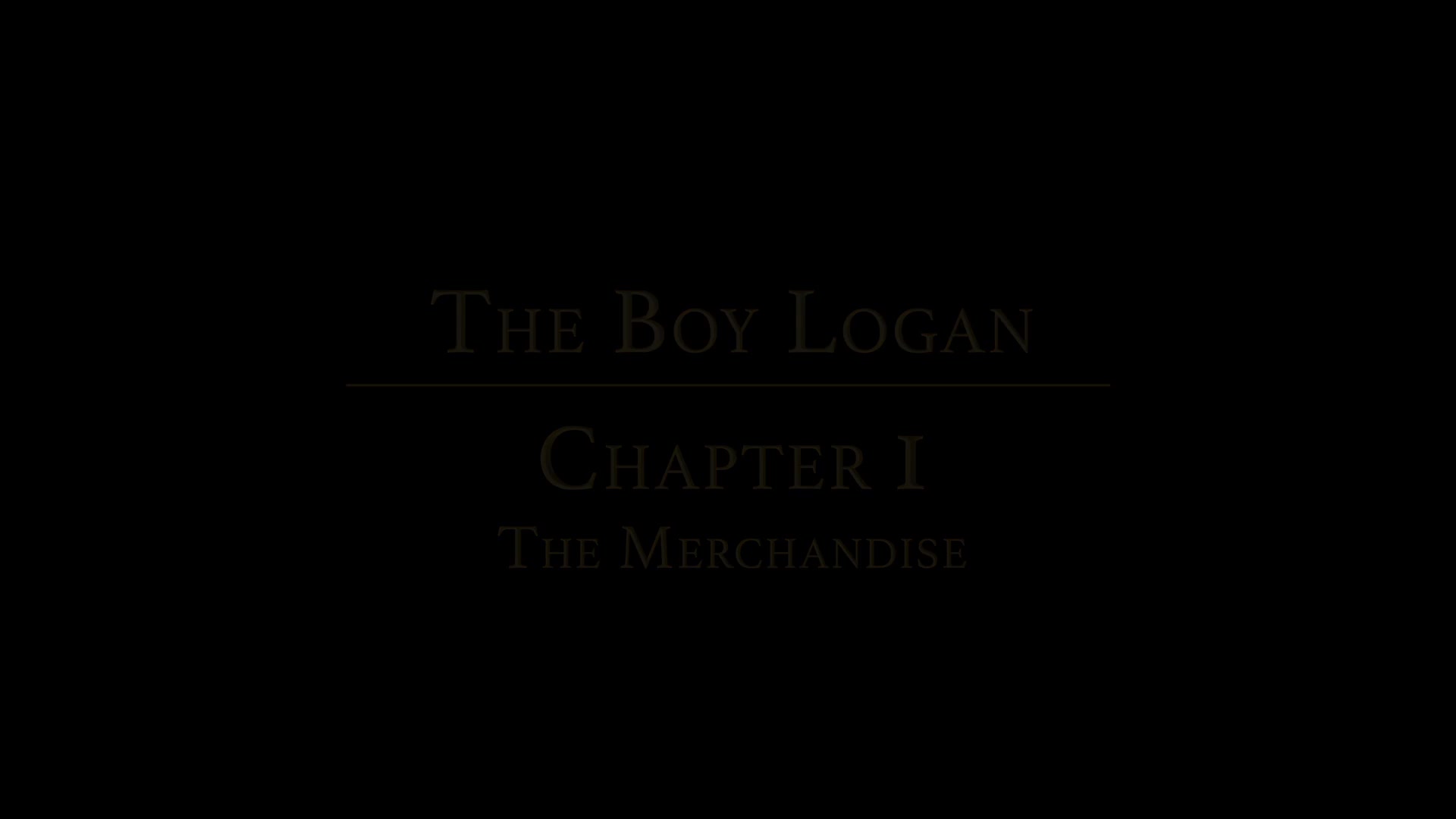 THE BOY LOGAN Chapter 1 - The Grooming