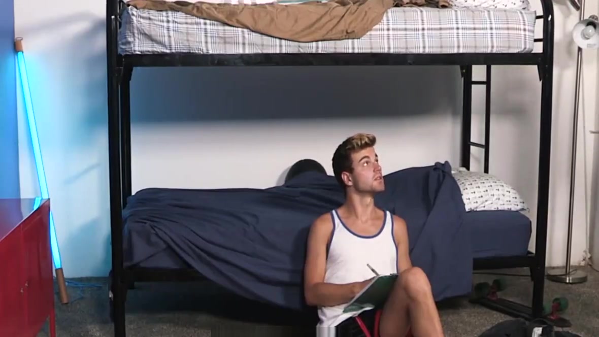 Muscle bear Step daddy barebacks boys during sleepover
