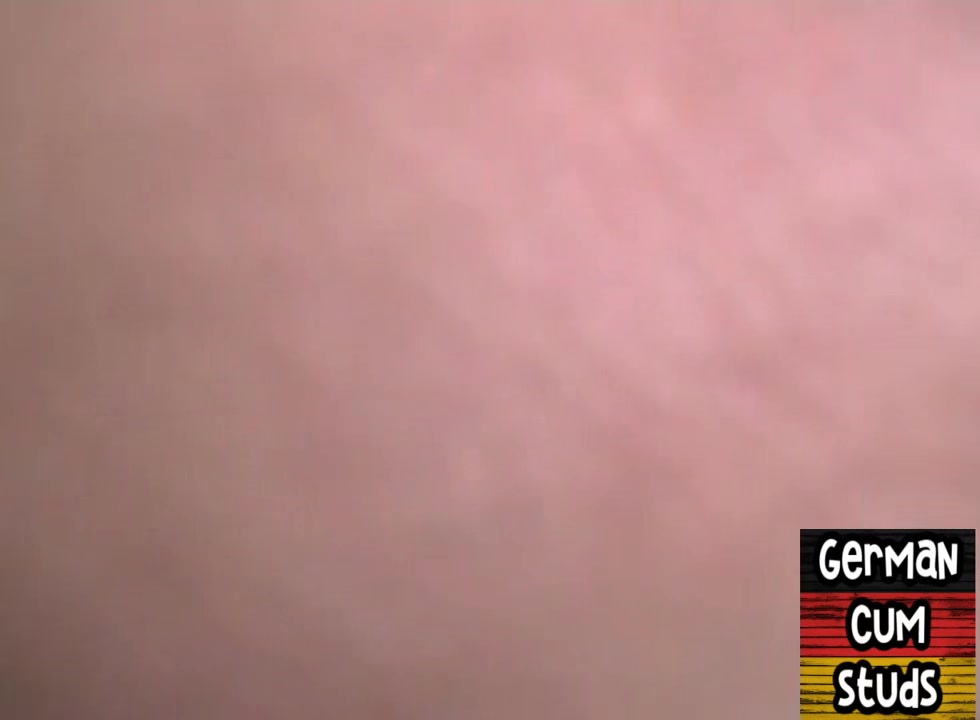 German amateur DILF takes stud cum in mouth after anal