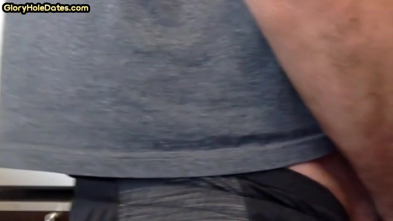 Gloryhole DILF sucks and gets fucked in private homemade vid