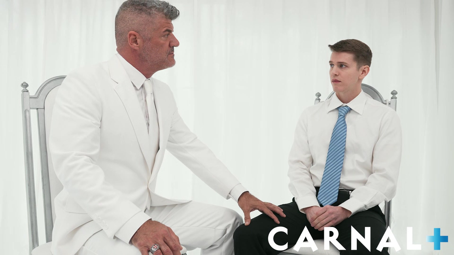 MasonicBoys DILF Dillon Stone seduces Apprentice Roux