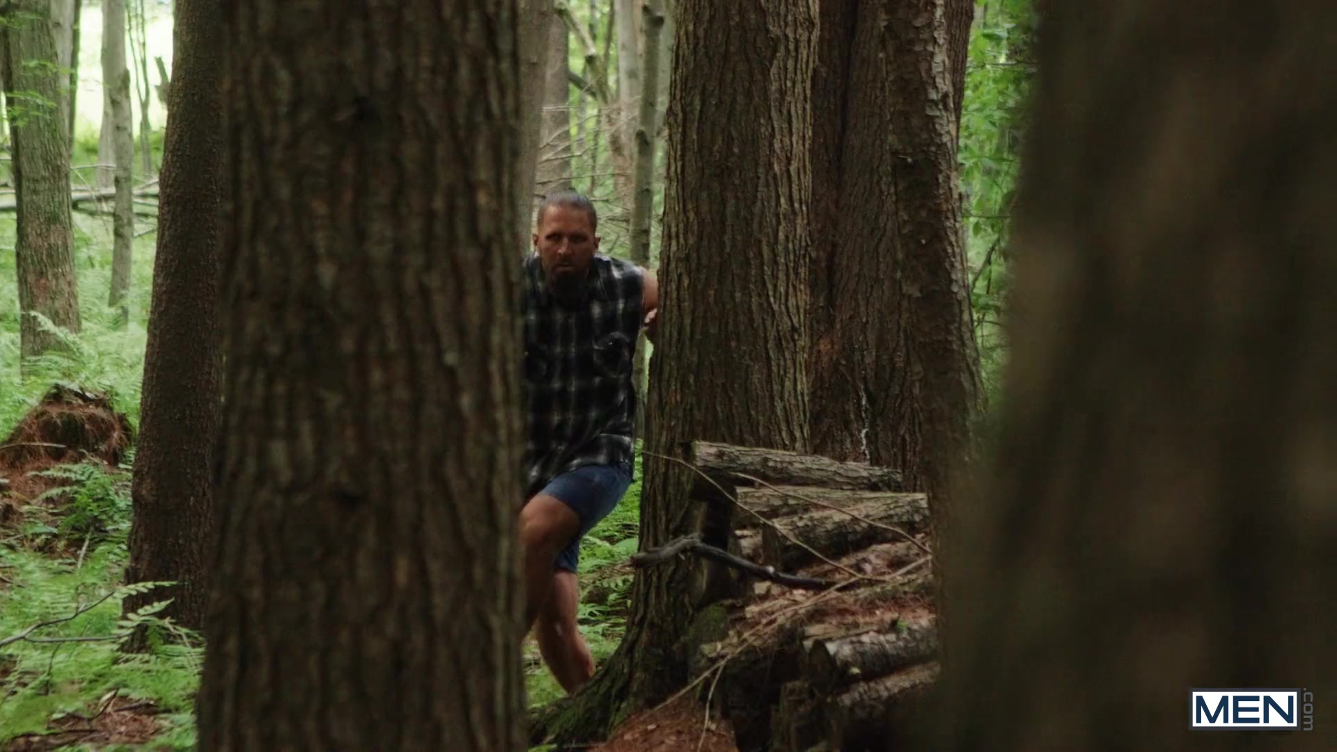 The Wood Lurker Scene Poster on men with Chuck Conrad, Sam Ledger