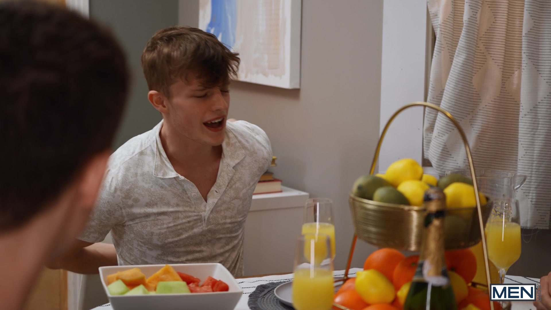 Raunchy Brunch Part 3 Scene Poster on men with Jake Preston, Colton Reece