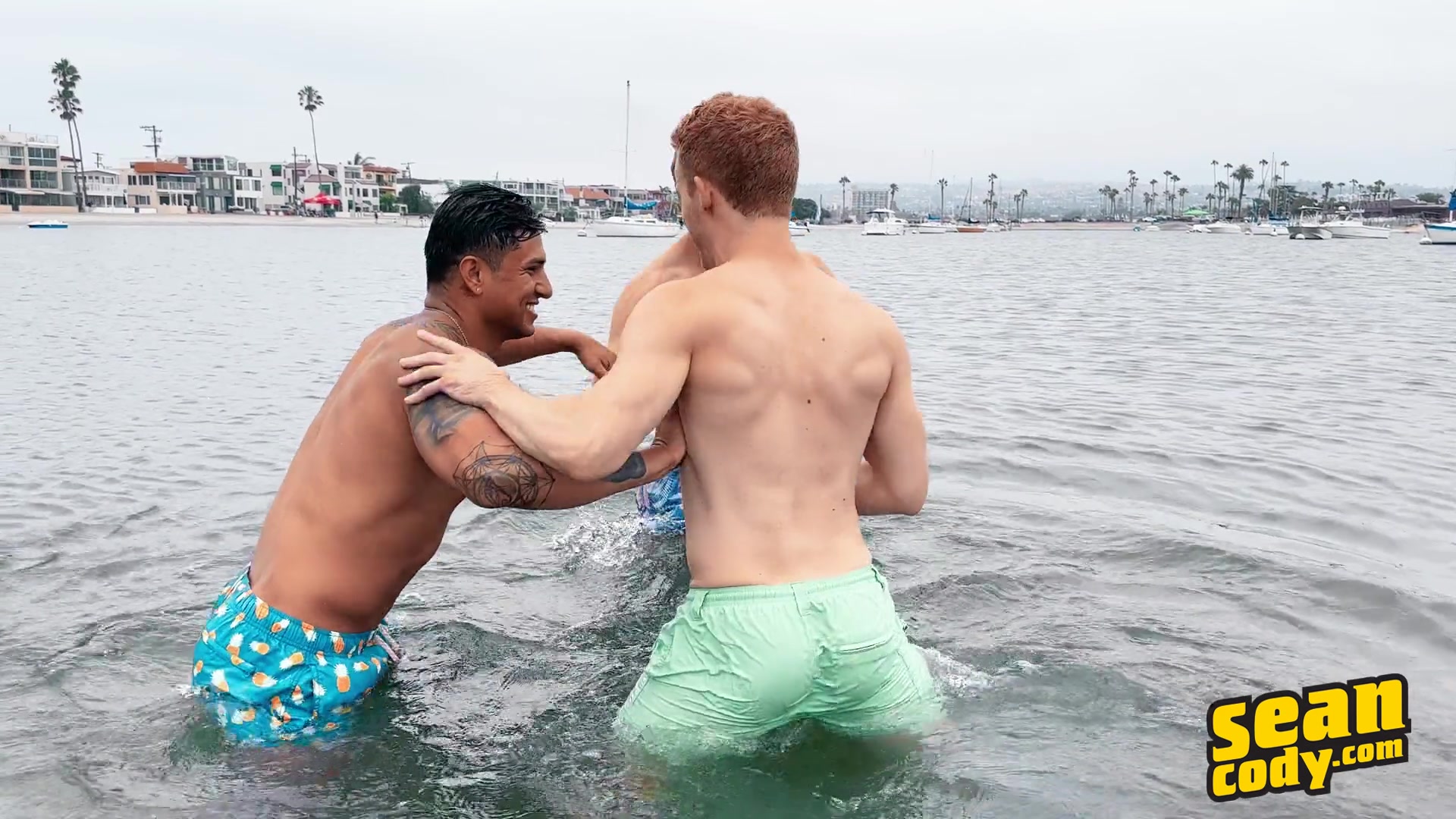 Dylan, Ian & Kieran Scene Poster on seancody with Kieran, Dylan Tides, Ian Roman