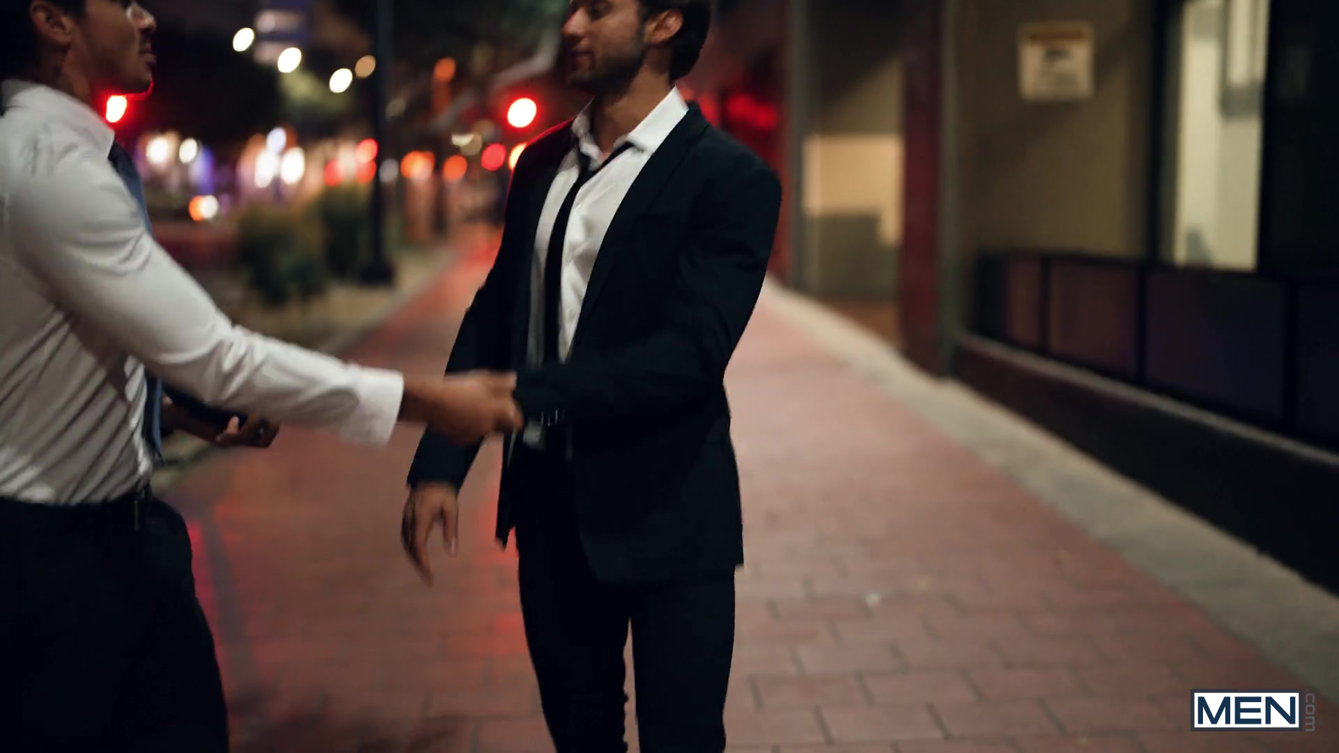 Lie To Me Scene Poster on men with Ashton Summers, Dom King