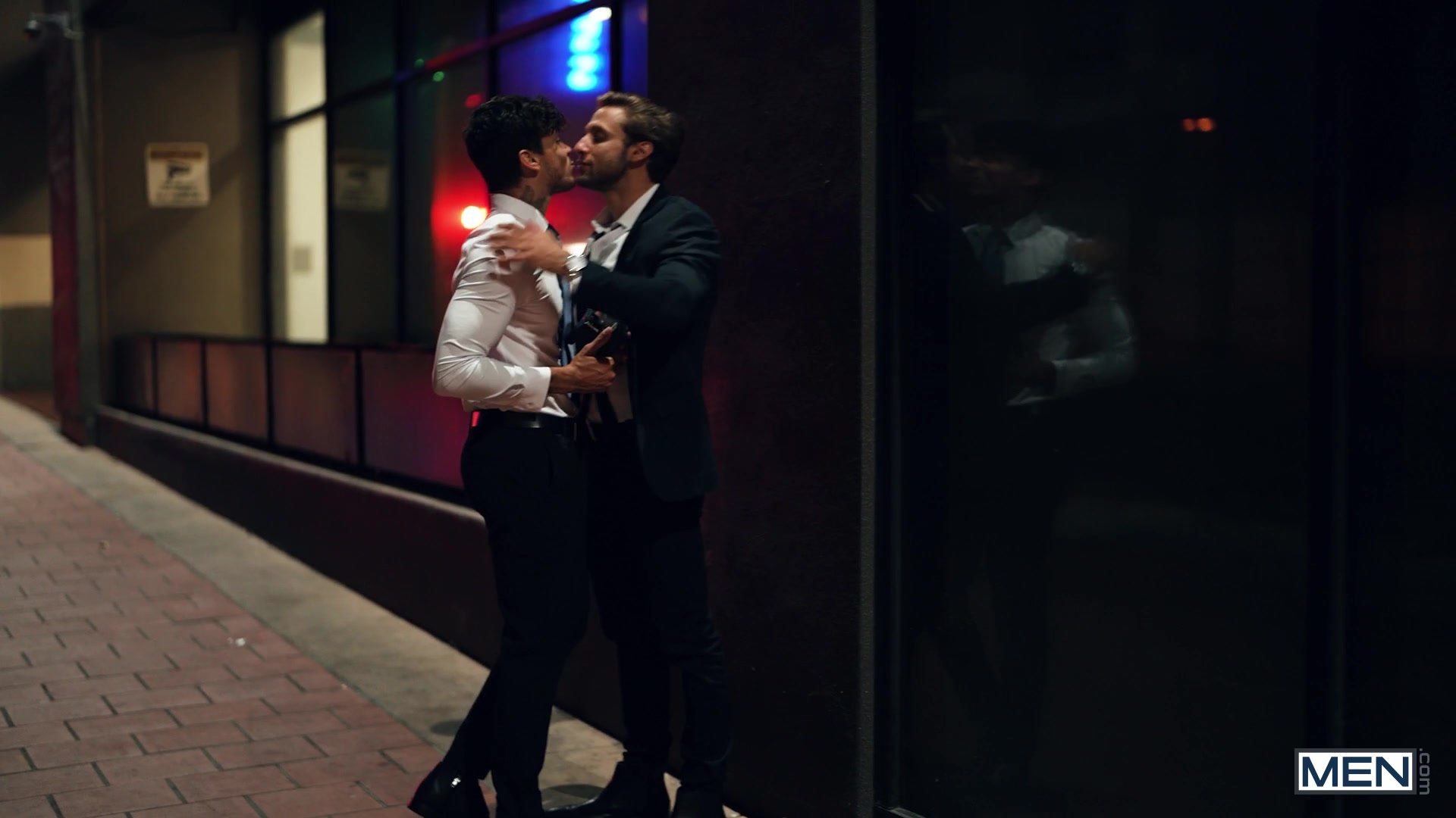 Lie To Me Scene Poster on men with Ashton Summers, Dom King