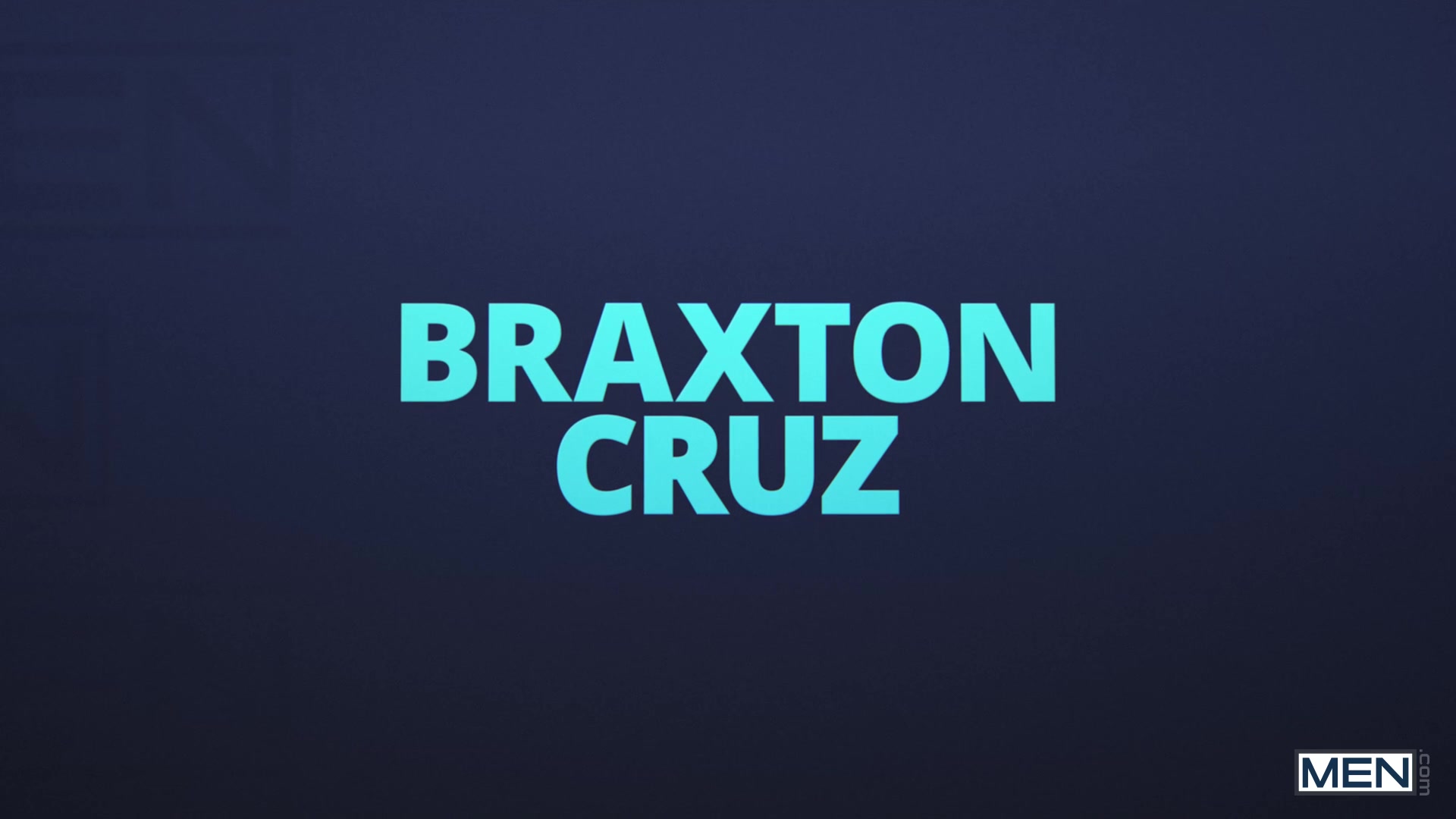 Braxton & Johnny Scene Poster on men with Johnny Donovan, Braxton Cruz