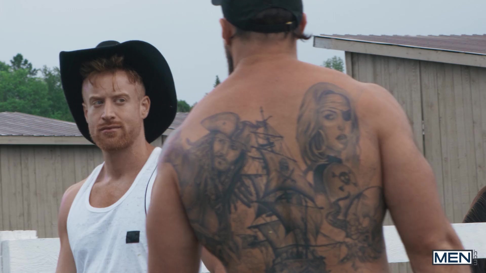 Even Cowboys Get Blue Balls - Uncut Scene Poster on men with Olivier Robert, Dom King, Austin Wolf, Chuck Conrad, Tim James