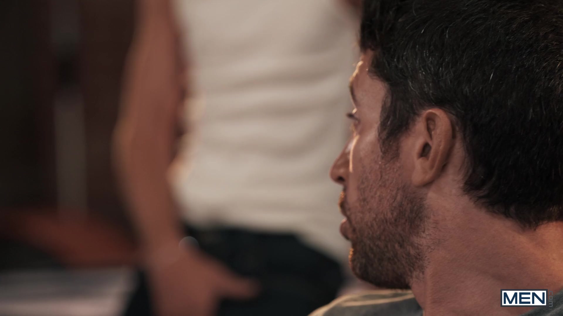 Taking The Edge Off Scene Poster on men with Joey Mills, Jay Stroke