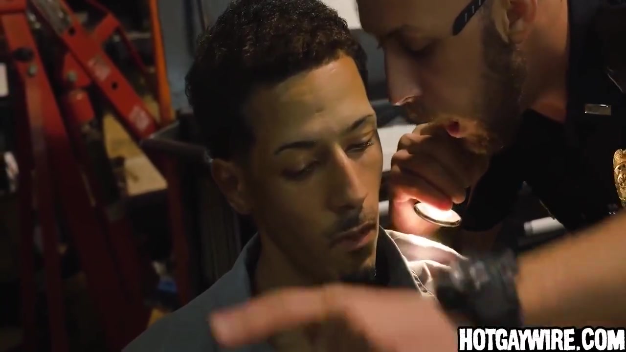 Two Officers Arrest A Guy Then Fuck Him ( 1) - Gay Porn 5 Min