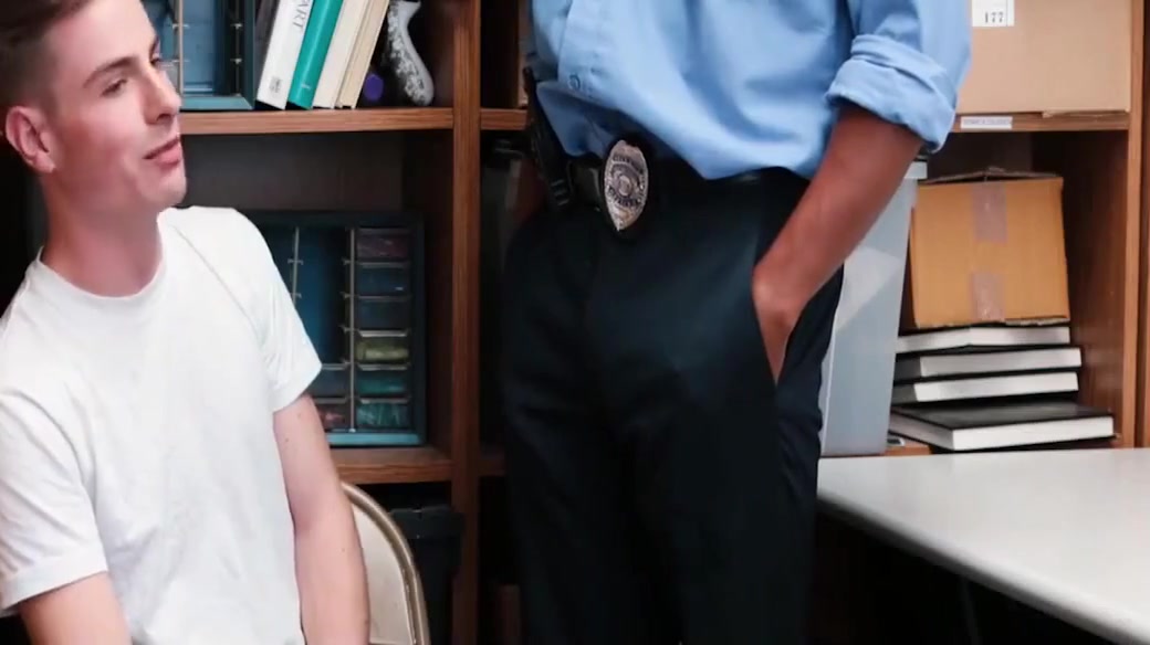 Disrespectful Shoplifter teen 18+ Given Sexy Ultimatum By Officer 8 Min