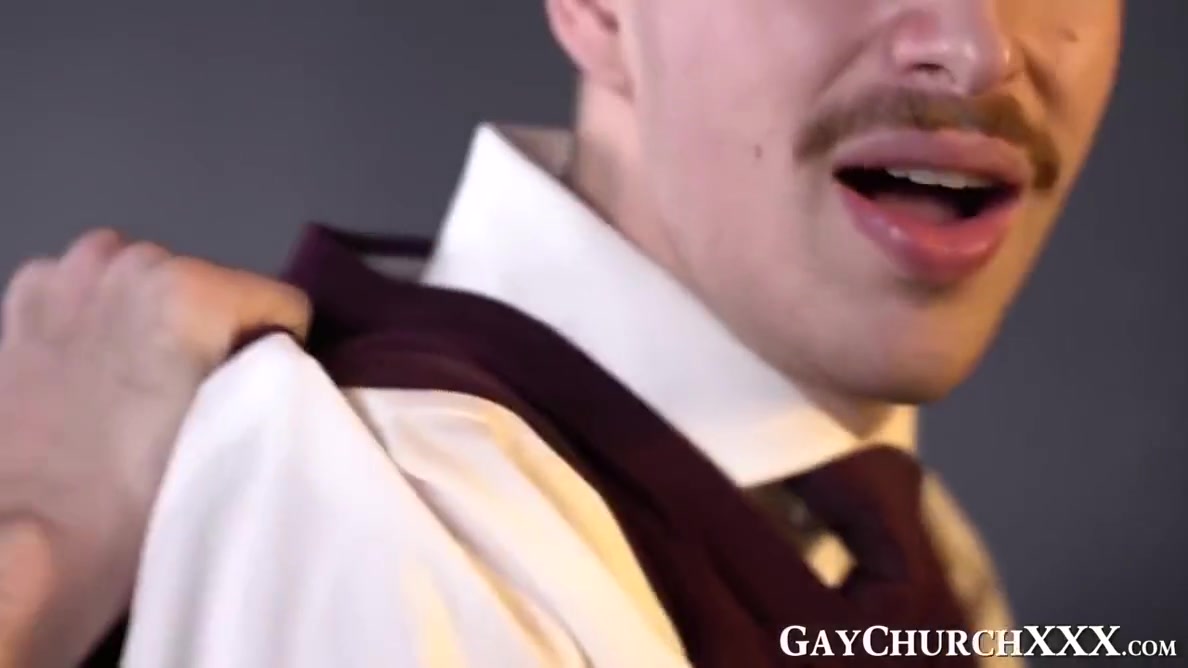 Inked Twink Seduces Kinky Priest Into Bareback Ass Pounding