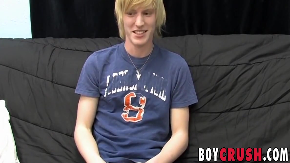 Boy Is Eager To Wank His Cock On The Casting