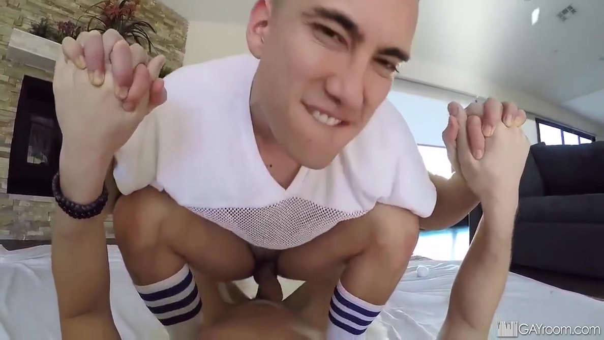 Fucking A Dick Hungry Dude In Pov In A White Bed With Marcus Tresors