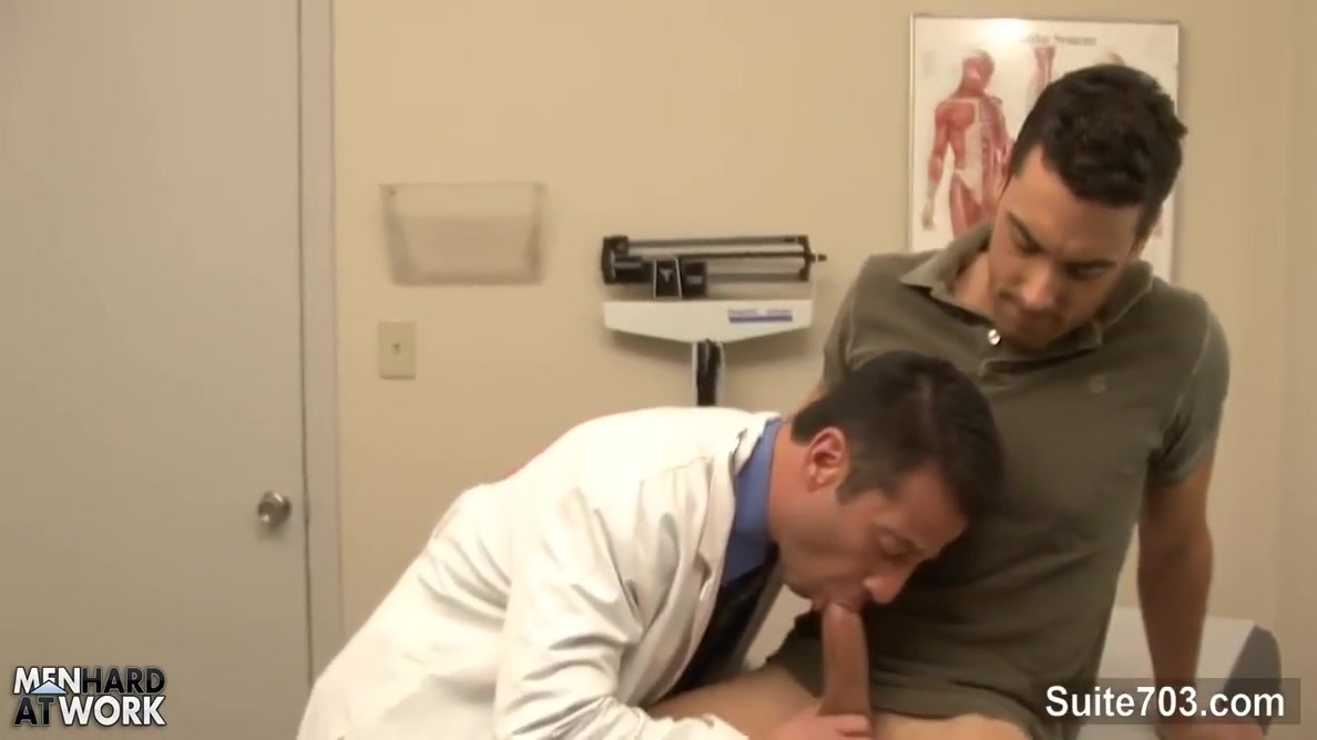 Lusty Doctor Gets Nailed By His Gay Patient At Work