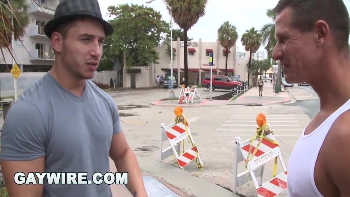 Gaywire Muscled Studs Marc Dylan And The Rock Bump Uglies In Public Restaurant!