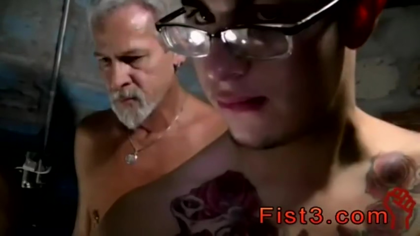 Old Man Fisting his Ass and Fucking