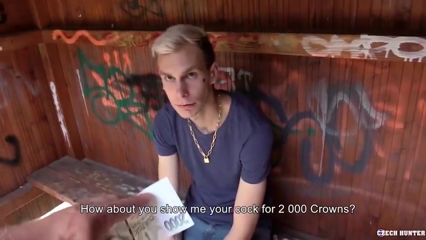 CZECH HUNTER - David Get Paid To Make For First Time Gay Staffs, Anal & Blowjob