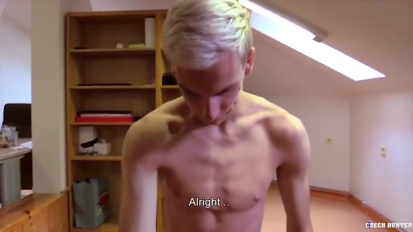 CZECH HUNTER - David Get Paid To Make For First Time Gay Staffs, Anal & Blowjob
