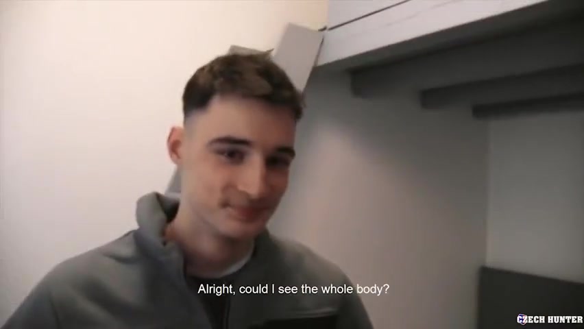 CZECH HUNTER - Amateur dude takes raw cock up his virgin ass for extra cash