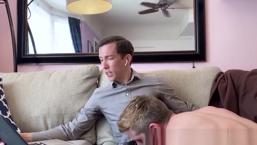 Stepfather teases cute twink into hardcore taboo barebacking