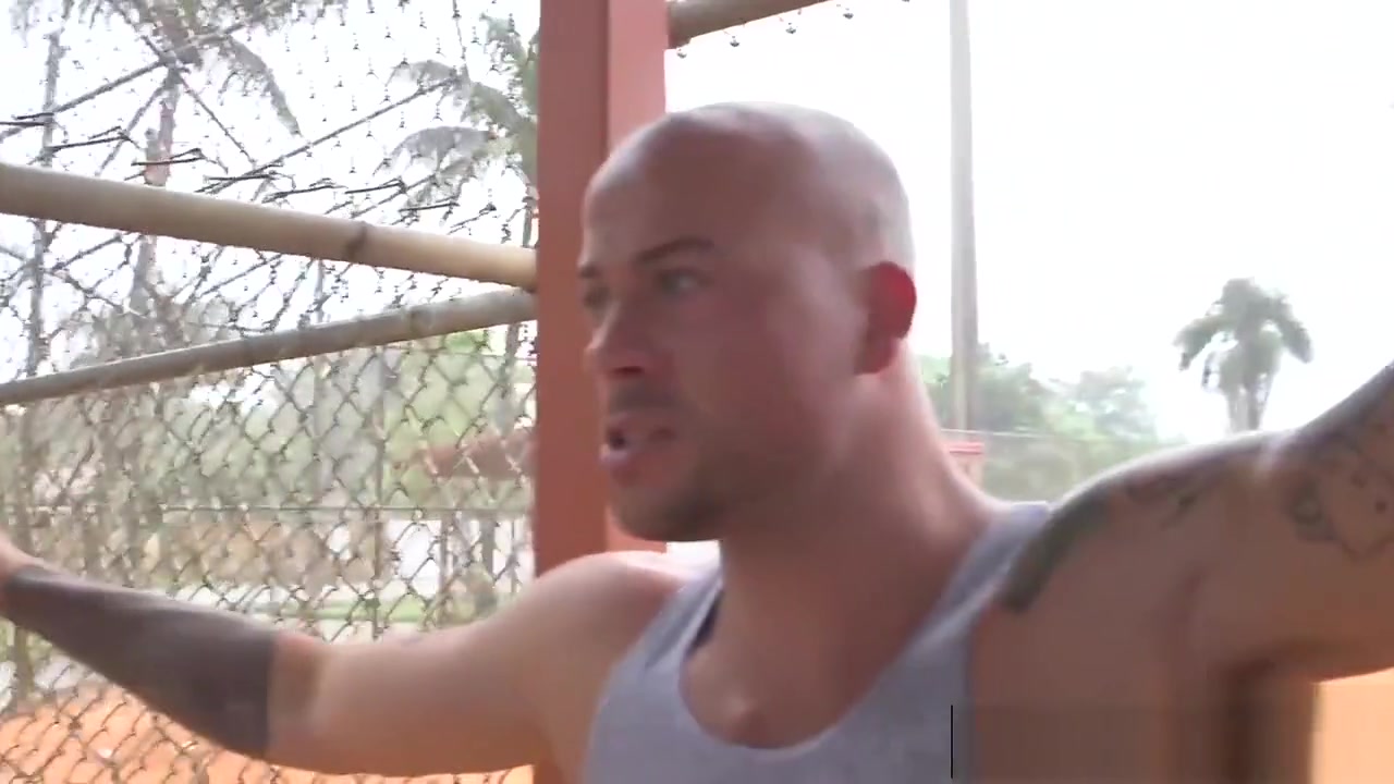 Muscular jock ass pounded in the showers by a buff handsome