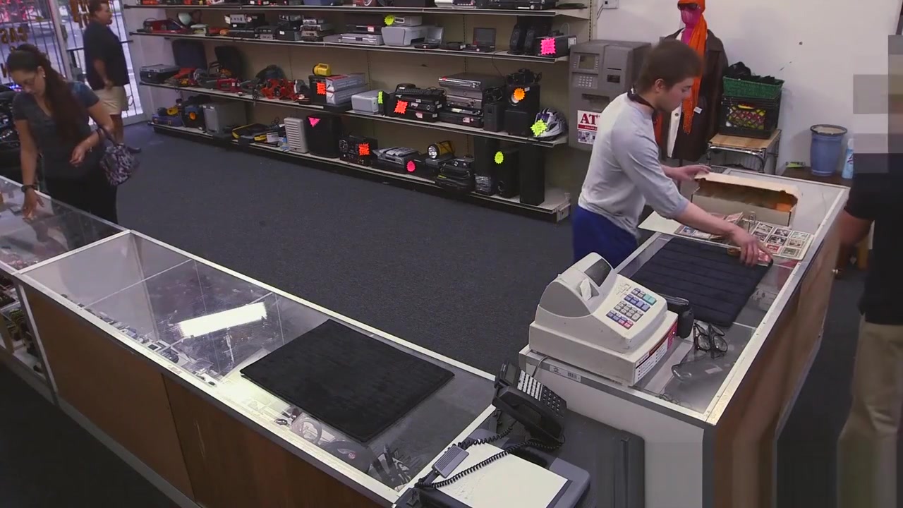 Handsome cutie seduced by money and ass fucked in the office