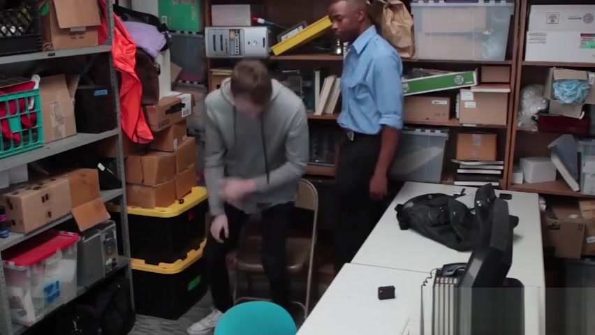 Straight virgin boy gets detained and fucked by Officer