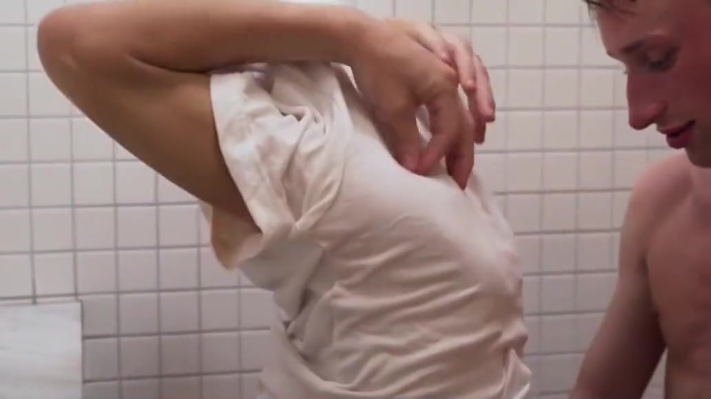 Three Young Twink Mormon Boys Have Threesome In Shower