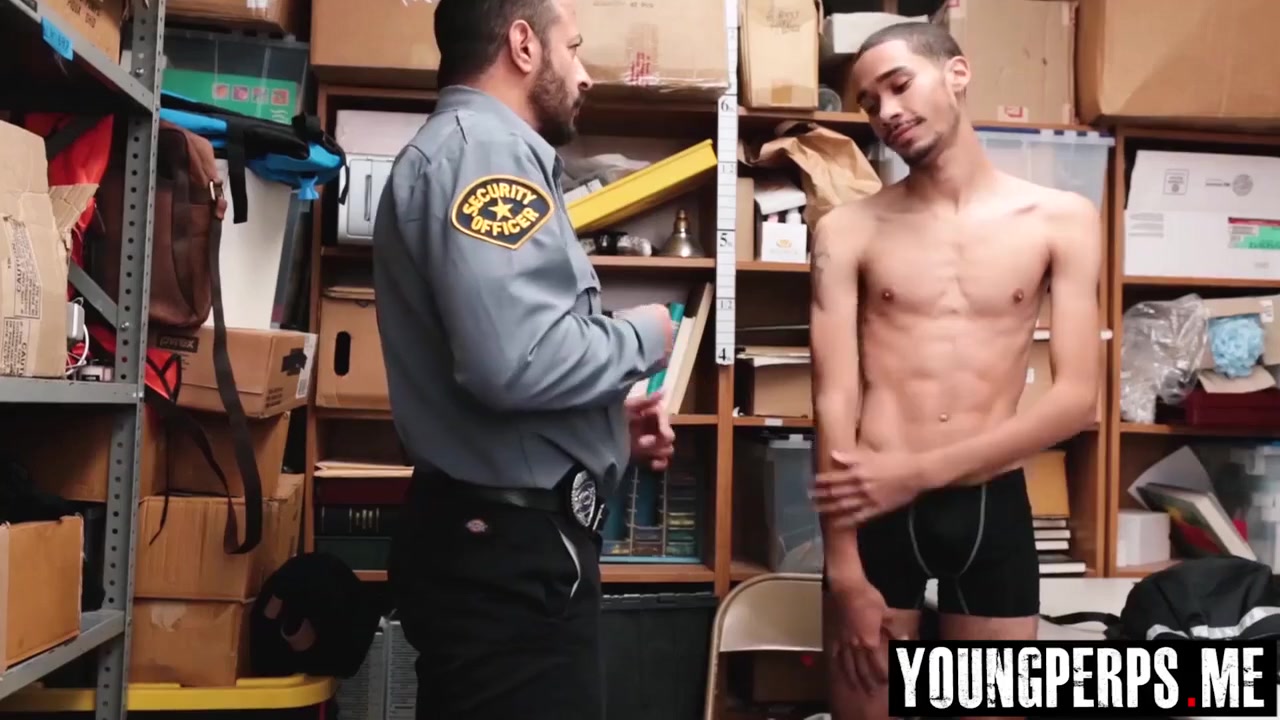 Hunk Lp Officer Bareback Fucks Black Perps Virgin Ass