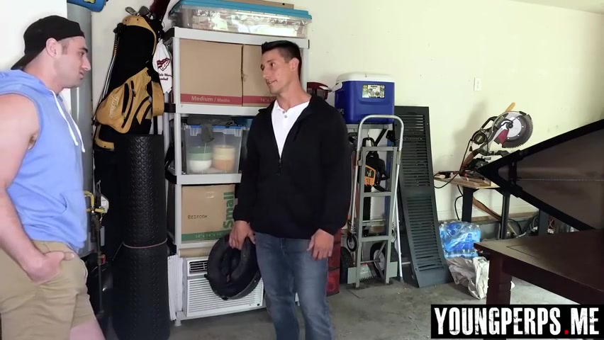 Straight perp ass fucked by off duty Officer bareback