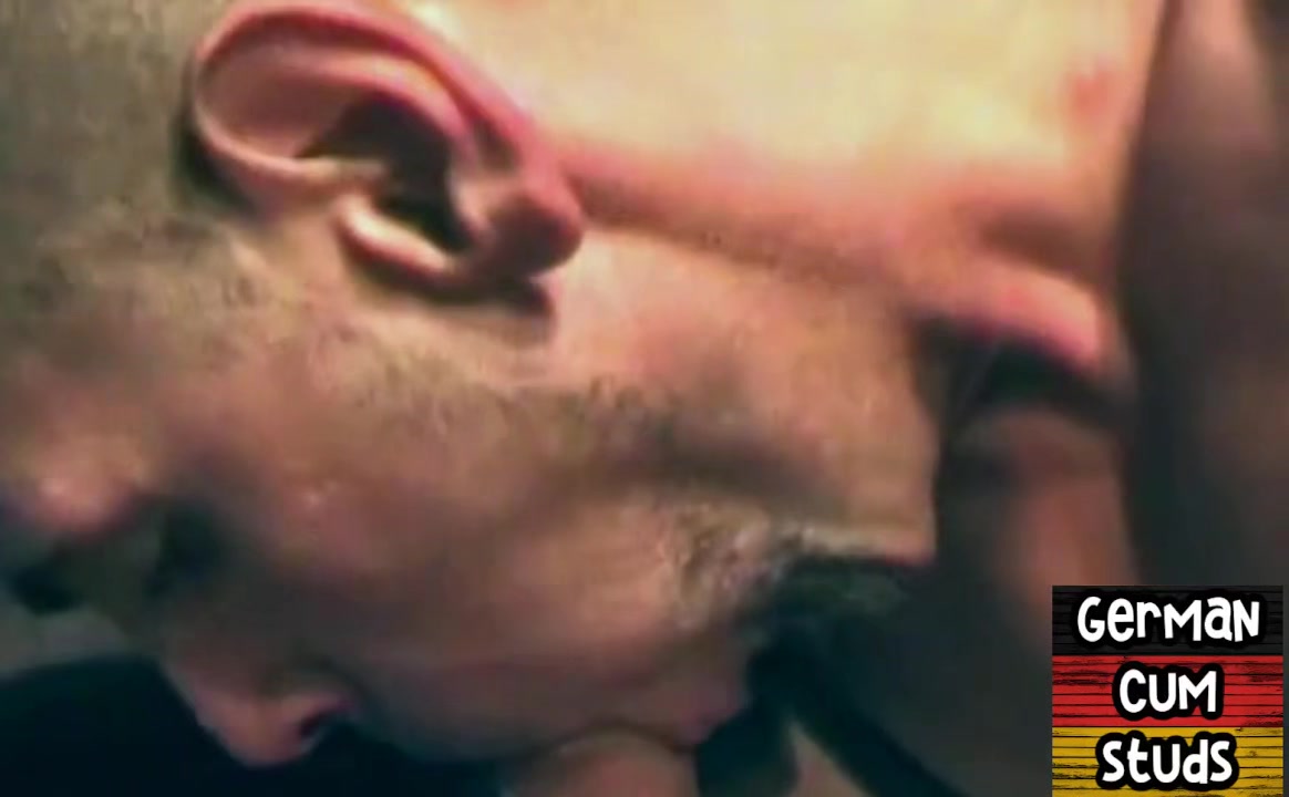 Amateur German fisting hunk sucks BF in 69 pose at home